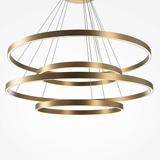 Подвесной светильник 100*20*300 см, LED*164W Rim 2600К-3500К MOD058PL-L174BSK Maytoni, Латунь