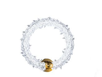 Бра Ø350, мм, 19W 3000-6000K, COPPER GOLD(ЛАТУНЬ+ЗОЛОТО) NewRgy 83557-D350 COPPER GD