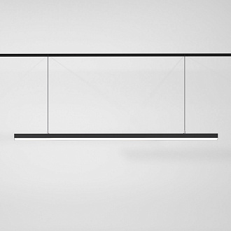 Трековый светильник магнитный 2*120*55 см, 40W 4000K Elektrostandard Slim Magnetic 85106/01 черный