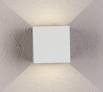 Бра 10*10 см, 1*6W, 4000K, Crystal Lux CLT 520W WH Белый