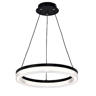 Подвесной светильник 40*150 см, LED, 21W, 4000К, Favourite Cirkler 4399-4P черный