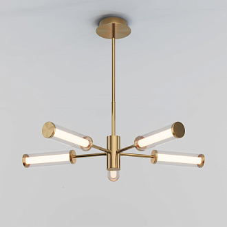 Светильник 72*72*76 см, *LED, 22W, 3000 Eurosvet Stark 50386/5 LED, латунь