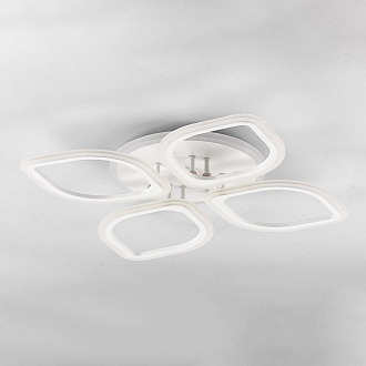 Люстра с Алисой Citilux Ромби Смарт CL236A140E RGB Белая
