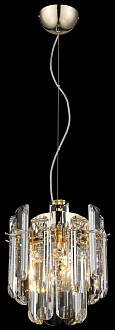 Светильник подвесной Wertmark Lazzara WE107.01.303, 19,2*19,2 см, золото