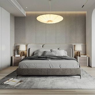 Подвесная люстра Aqua Creations Lighting round D80 80*80*12 см, 1*E27*60W, ImperiumLoft 108168-28, Белый