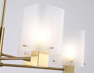 Подвесная люстра **69- см, 6*E14*40W, K, Ambrella Light High Light LH57031, латунь