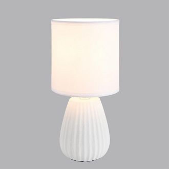 Настольная лампа 13*13*27 см, 1*E14*40W, Lumion Asela 8159/1T, белый