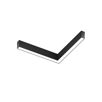 Трековый угловой светильник 62 см, 18W, 2700-6500K, Denkirs Smart Linear Zigbee DK8314-BK, черный