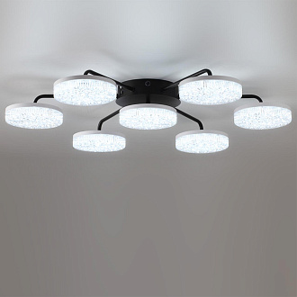 Люстра потолочная 74*9,5 см, 1 LED 90W 3000-4000-6000K Lumion Didana 8236/7CL черный