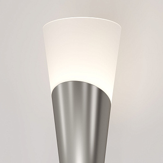 Бра 16*10*32 см, 1*E14, W,  Eurosvet Rhyton 60167/1, никель