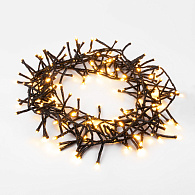 Гирлянда нить Мишура теплый белый 5м IP20 400-004 теплый белый 500* см, LED *6W, 2700 К, Elektrostandard 400-004