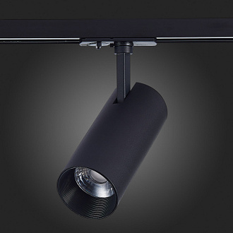 Трековый светильник 16*7 см, 15W, 4000K ST LUCE ST350.446.15.36 Матовый черный