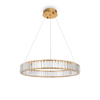 Светильник 60 см, 23W, 3000-5000K, Freya Tier FR5257PL-L25G, золото