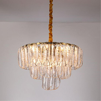 Люстра 60*40 см, 12 E14*40W,  К, Arte Lamp Evelyn A4073LM-12PB, Полированная Медь