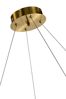 Светильник подвесной 80*17 см, G9   латунь Zortes Rony ZRS.1200.08