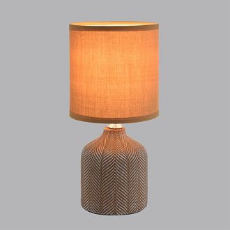 Настольная лампа 13*13*27 см, 1*E14*40W, Lumion Inina 8175/1T, коричневый