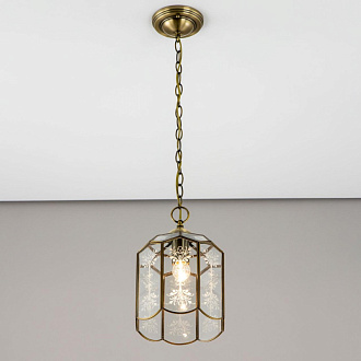 Светильник подвесной Citilux Витра CL442210, диаметр 27 см, бронза