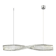 Светильник подвесной 7,6*200 см, LED*1*21W, 3000K, St Luce Elica SL6205.113.01, Хром