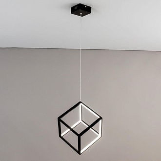 Подвесной светильник  LED Citilux Куб CL719201 Черный, 30W*4000K