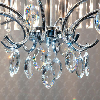 Люстра 59 см Citilux Инга CL335181 хром