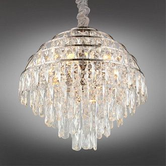 Каскадная люстра 45*75-150 см, 6*E14, 40W, Aployt Wanda APL.735.03.06, хром
