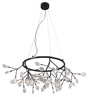 Светильник подвесной 105 см, Crystal Lux EVITA SP45 D BLACK/TRANSPARENT Черный