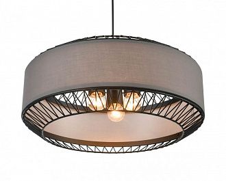 Подвесной светильник  46*144 см, 3*E27 черный Vele Luce Morgan VL4042P03