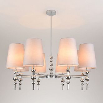 Люстра на штанге 100 см, Lumion Moderni Ilaria 8437/8, хром