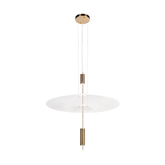 Подвесной светильник 68*83 см, 3*GU5.3*20W  LOFT IT Skylar 10244/A Brass латунь