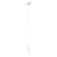 Подвесной светильник 100*100*695/1600 мм, 1*LED 10WW 4000KK белый Indigo Filato V000054L, 14008/1P White