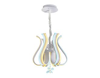 Люстра подвесная 46*40*120 см, LED 117W, 30006400К, белый Ambrella Comfort Line FL112