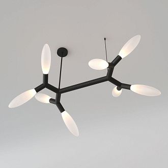 Светильник 120*78*32-52 см, 8*G9*20W, Eurosvet Covalent 30180, черный, a069156