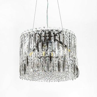 Подвесная люстра 40*40*125 см, Е14 6x40W, Хром MODELUX ML.315.6 CR