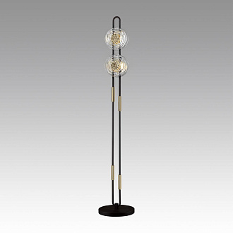 Торшер 30*30*162 см, 1*LED*23W Odeon Light Magnet 5407/23FL черный