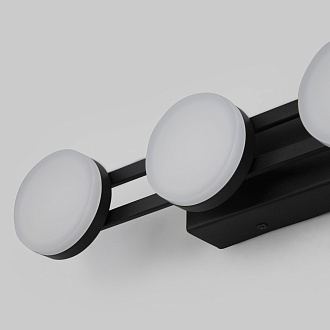 Бра 40*7,6*6,9 см, *LED, 12W, 3000 Eurosvet Tapioca 90332/4, черный