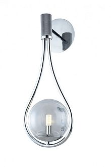Бра 16*20*44 см, 1*G9 хром Vele Luce Fleet VL5194W01