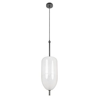 Подвесной светильник 20 см, 1*LED*16W 3000K черный Loft It Venice 10223/B White
