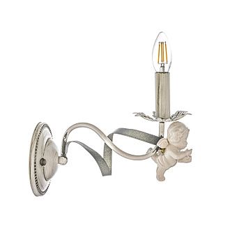 Бра *27*22 см, 1*E14*40W, Arti Lampadari Surano Surano E 2.1.1 S, Серый