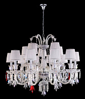 Люстра 90 см, Crystal Lux PRINCESS SP10+5 Хром