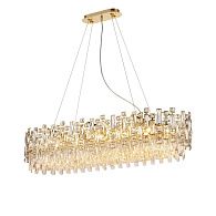 Люстра L1000 x W300 x H240(1200), мм, 10*40W (400W), H GOLD (Золото) NewRgy NWK135-L1000*W300*H240(1200) H GOLD