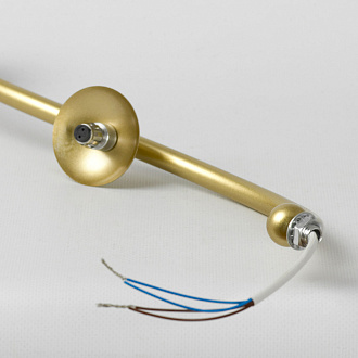 Люстра потолочная 65*76 см, 12*G4*2W  Lussole Blubber LSP-8875 матовое золото