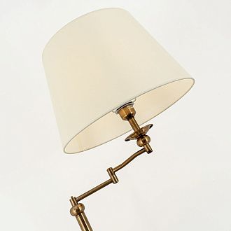 Торшер *25,5*154 см, Е27*60W, Modelux  MD.8024.01FL, Латунь