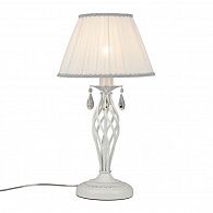 Настольная лампа Omnilux Cremona OML-60814-01, белый, диаметр 30 см