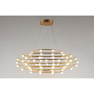 Подвесная люстра 100*40*70-360 см 60W, 3000K, Aployt Banzhamin APL.851.03.60, бронзовый