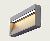 Уличный настенный светильник 20 см, 8W, 3000K, Italline IT5263, серый