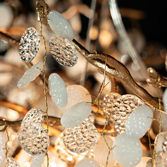 Люстра 120*70 см, 12*G9*W, Loft It 10066/1200 GB Fairytree, Темное золото