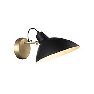 Бра 36,4*25,6*18,3 см, 1*E27 Gerhort G31224/1wGD BK, Золото