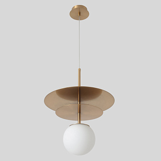 Светильник 30 см, Crystal Lux UVA SP1.2 BRASS, латунь