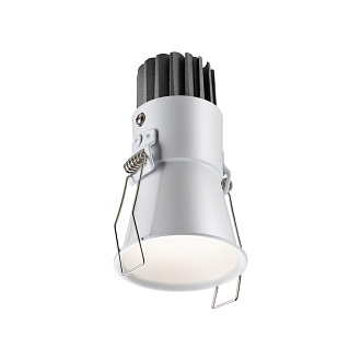 LED светильник 6 см, 7W, 3000-6000K, Novotech Lang 358906, белый, вр 5 см
