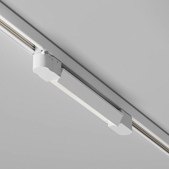 Трековый трехфазный светильник 38 см, 10W, 4000K, Maytoni Basis TR196-3-10W4K-W, белый